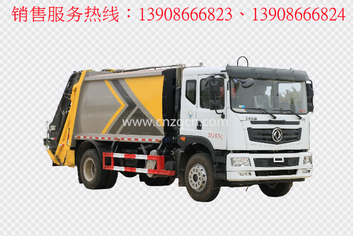 東風華神T5單橋壓縮式垃圾車