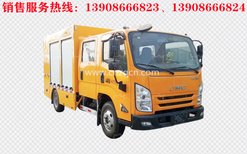 江鈴凱運藍牌大流量排水搶險車