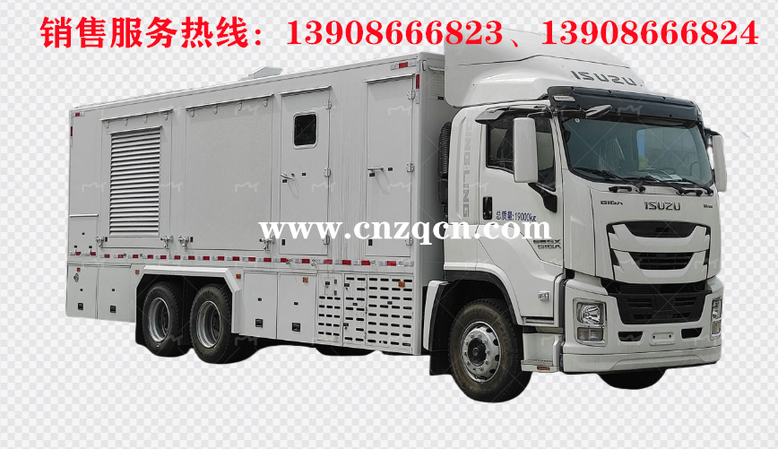 慶鈴五十鈴后雙橋后勤應急保障餐車